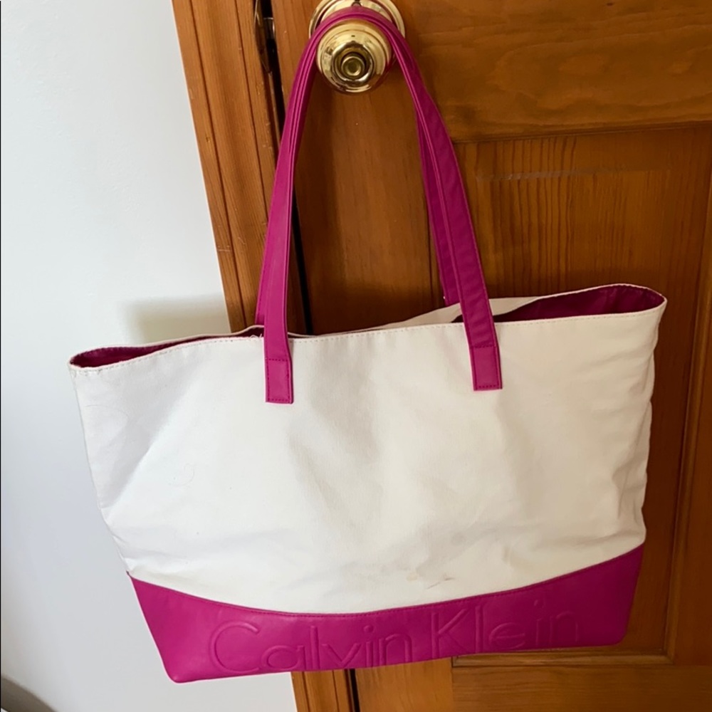Calvin Klein beach bag